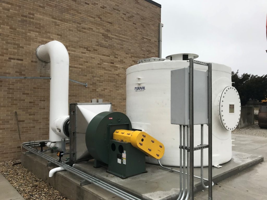 Odor Control System Construction Complete Fox Metro